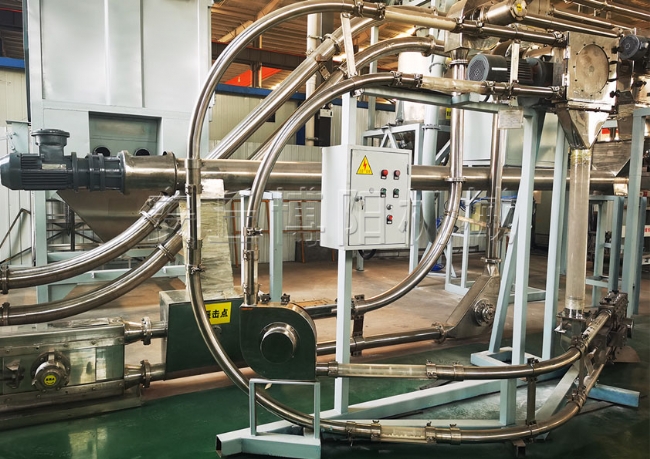 鋼絲繩管鏈輸送機(jī)