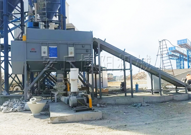 水泥拆包機+氣力輸送系統(tǒng)