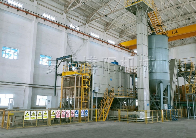 高鎳硫全自動噸袋拆包機(jī)   智能噸袋破袋機(jī)案例   